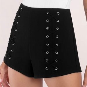 TOBI Black Tight Shorts